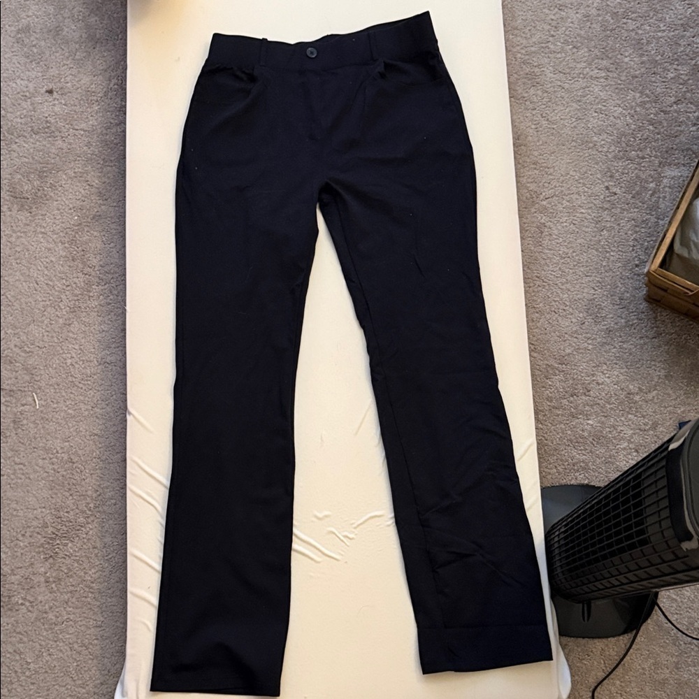 Classic Black Trousers/Stretchy